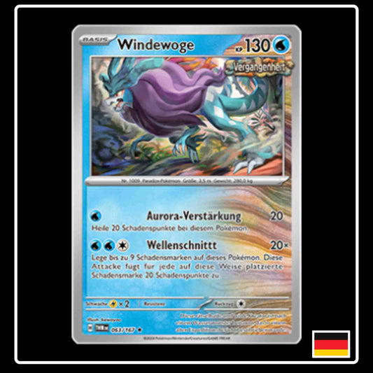 Windewoge Pokemon Karte 063/167 aus dem Set Maskerade im Zwielicht