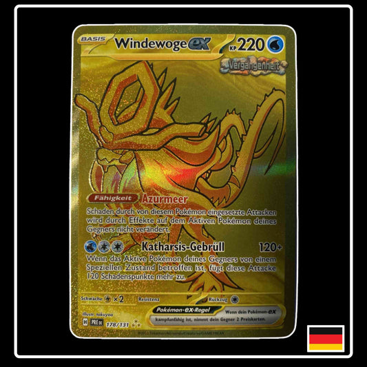 Windewoge ex GOLD 178/131 Pokemon Prismatische Entwicklungen