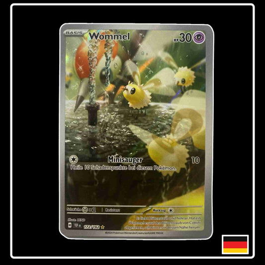 Wommel Illustration Rare Pokemon Karte 172/162 aus dem Set Gewalten der Zeit