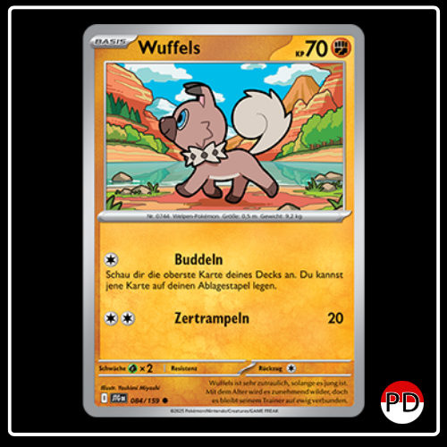 Wuffels 084/159 Pokemon Reisegefährten