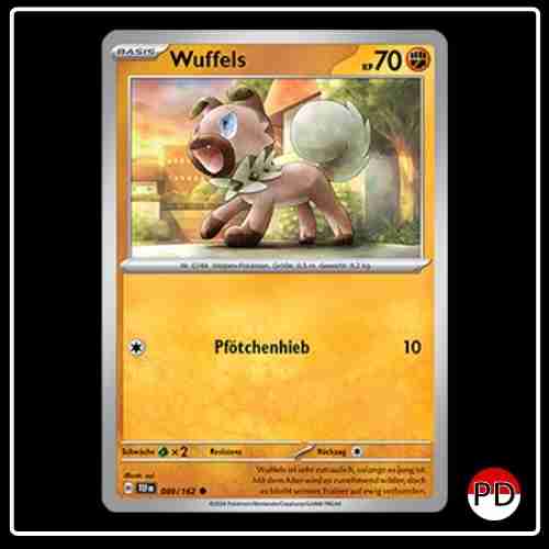 Wuffels 089/162 Pokemon Gewalten der Zeit