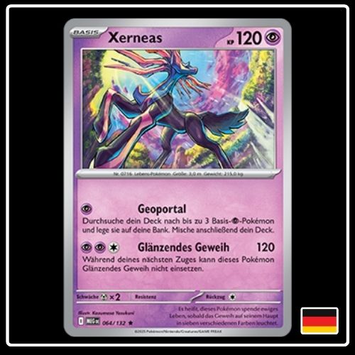 Xerneas 064/132 Pokemon Mega Entwicklung