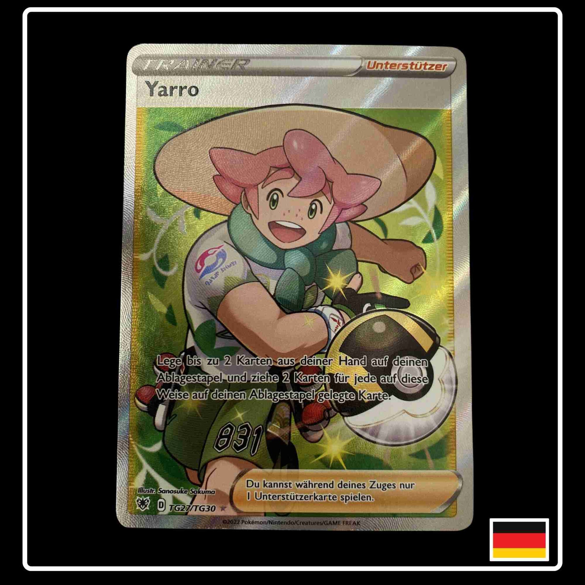 Yarro Trainer Full Art TG27/TG30 Astralglanz