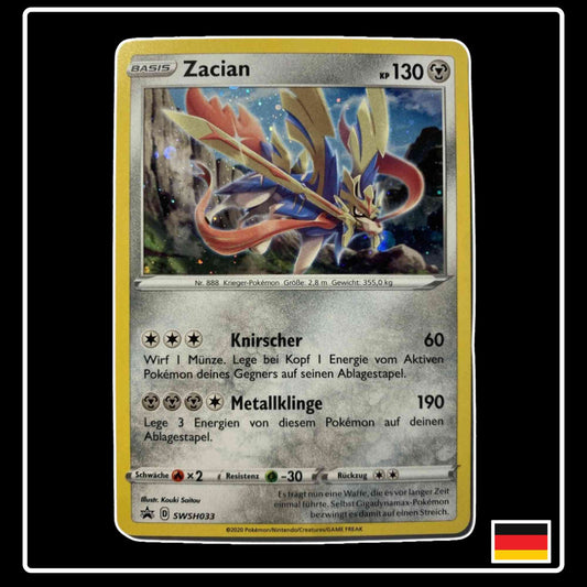 Zacian SWSH003 Pokemon Black Star Promo