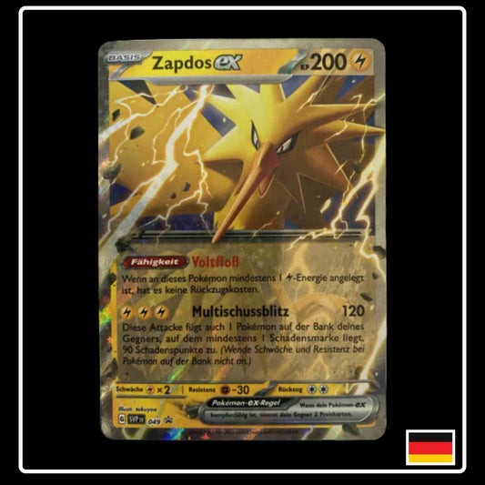 Zapdos ex Promo Pokemon Karte