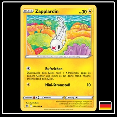 Zapplardin 059/196 Pokemon Verlorener Ursprung