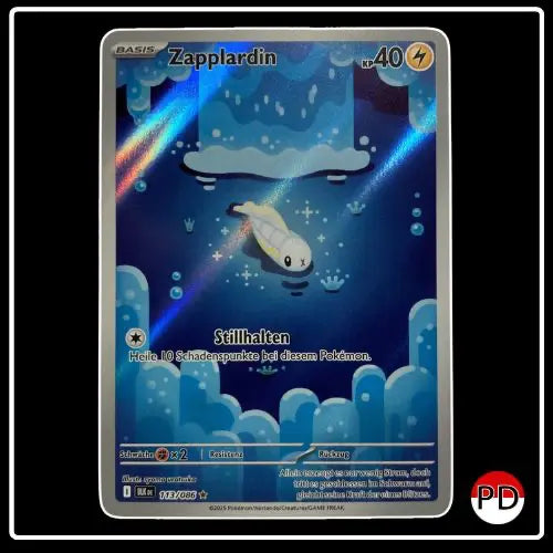 Zapplardin Illustration Rare 113/086 Pokemon Schwarze Blitze