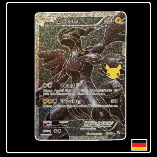 Zekrom 114/114 Reprint Pokemon Karte aus dem Set Celebrations