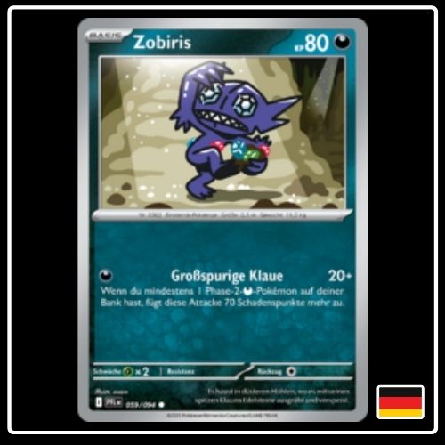 Zobiris 059/094 Pokemon Fatale Flammen