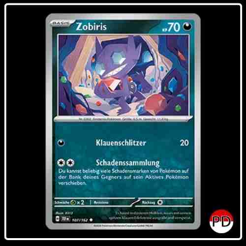 Zobiris 107/162 Pokemon Gewalten der Zeit