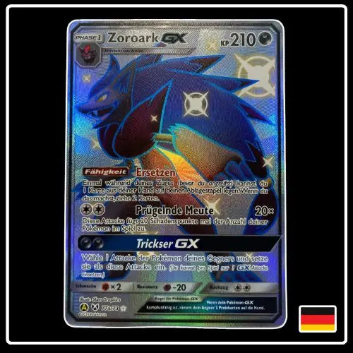 Zoroark GX Shiny 77a/73 Pokemon Schimmernde Legenden Promo