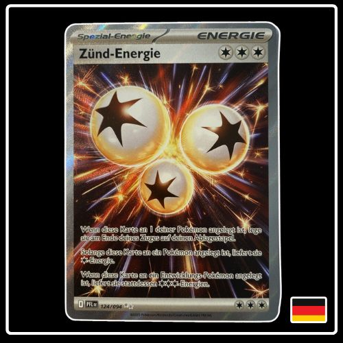 Zünd-Energie Trainer Full Art 124/094 Pokemon Fatale Flammen