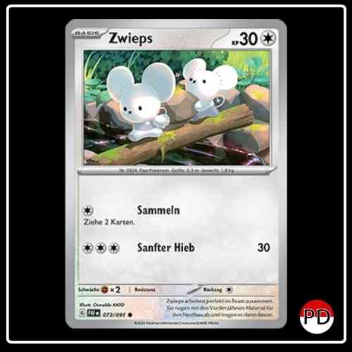 Zwieps 073/091 Pokemon Paldeas Schicksale