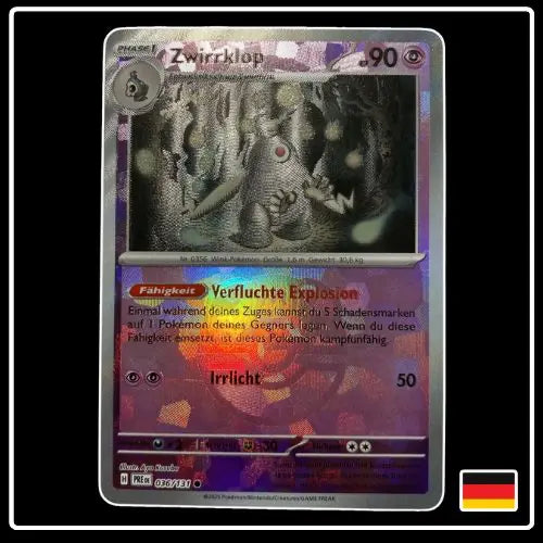 Zwirrklop Meisterball 036/131 Pokemon Prismatische Entwicklungen