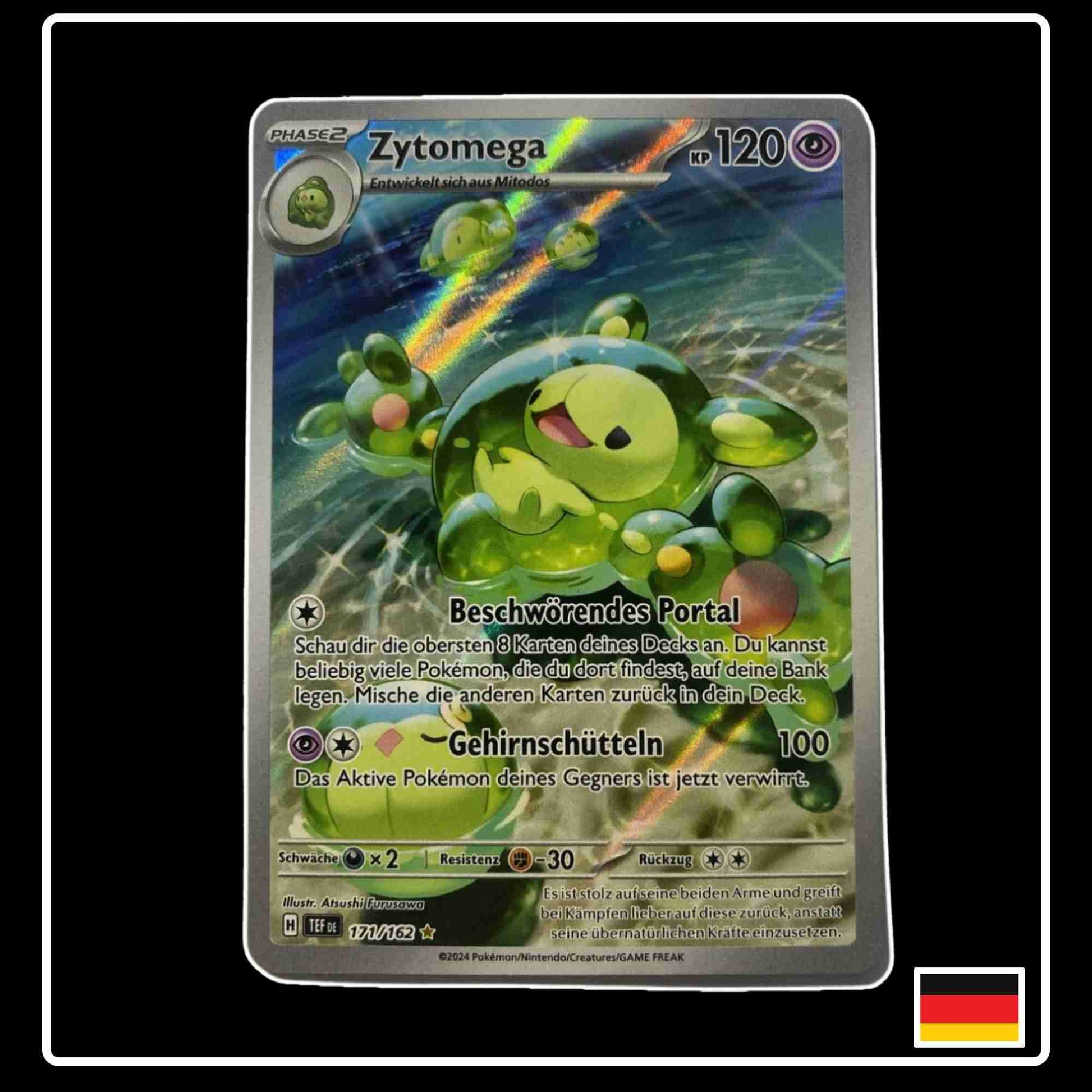 Zytomega Illustration Rare Pokemon Karte 171/162 aus dem Set Gewalten der Zeit