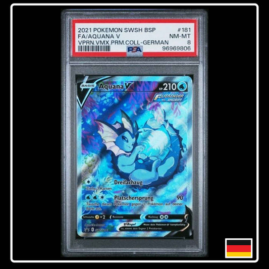 Aquana PSA 9 Pokemon Alternativ Art