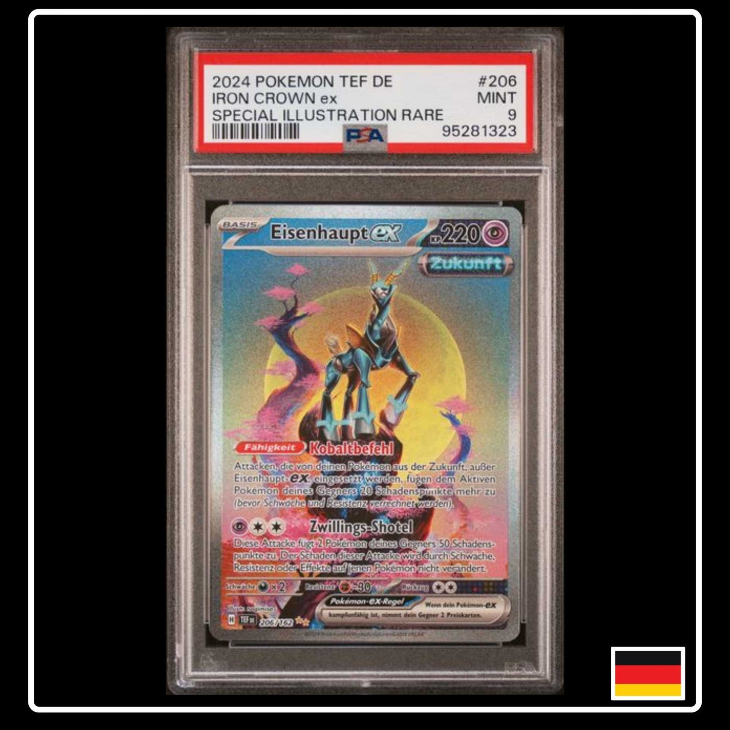 Eisenhaupt ex SIR 206/162 Gewalten der Zeit PSA 9