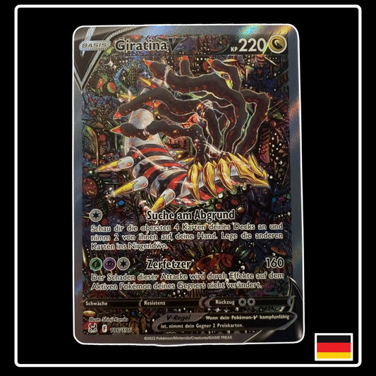 Giratina V Alternative Art 186/196 Pokemon Verlorener Ursprung