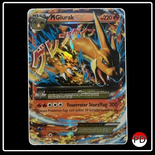 M Glurak EX 13/106 Pokemon XY EvolutioN