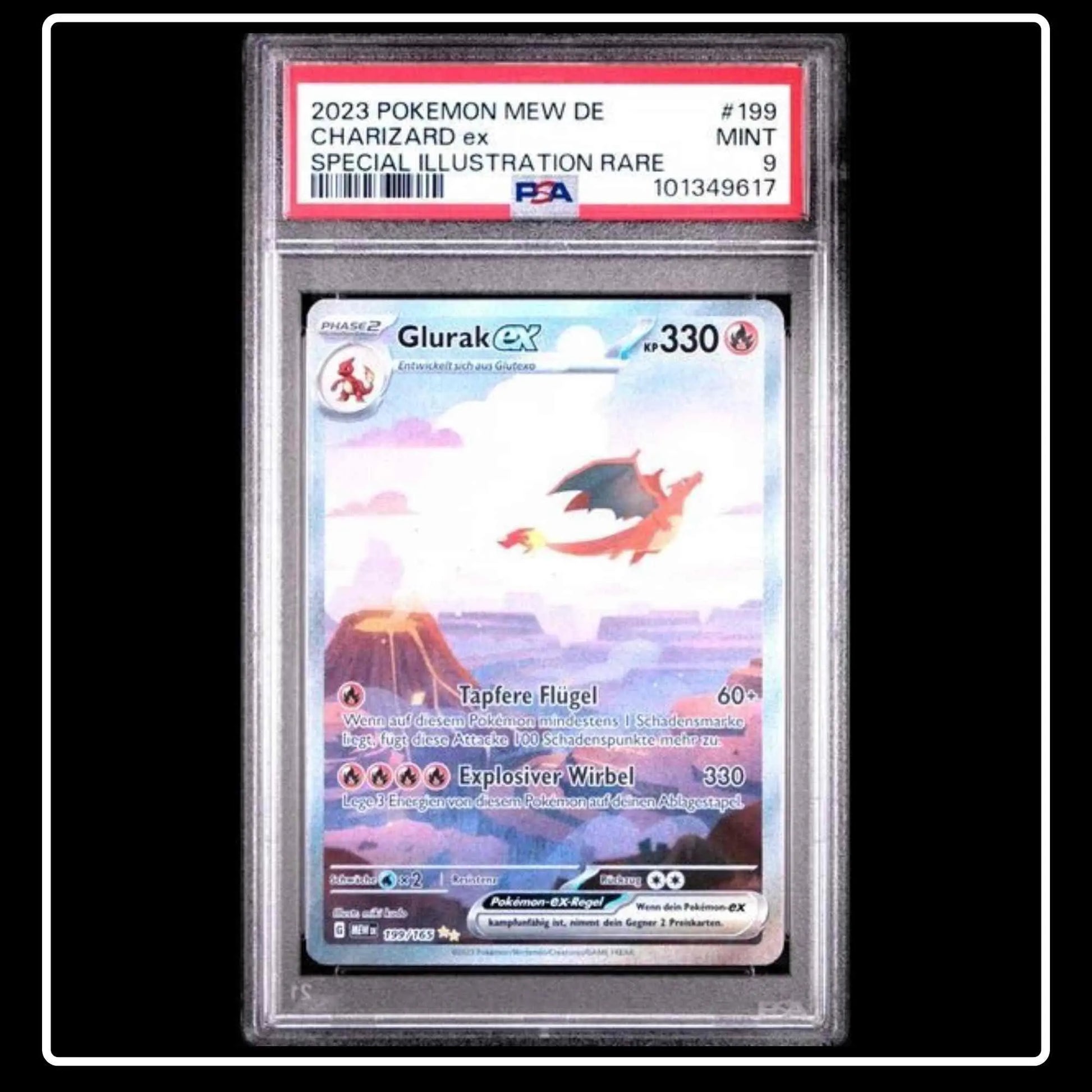 Glurak Special Illustration Rare 151 PSA 9