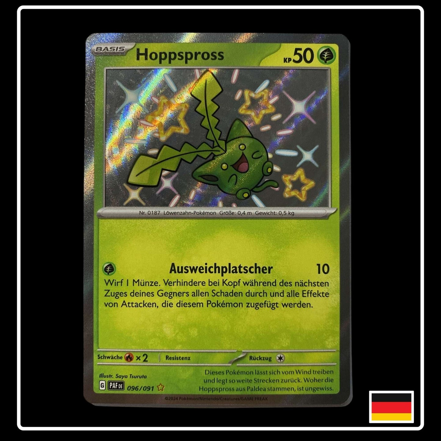 Shiny Hoppspross Pokemon aus Paldeas Schicksale