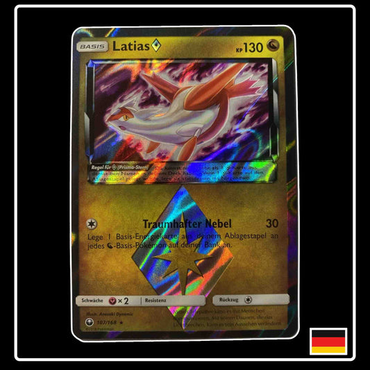 Latias Prisma-Stern 107/168 Pokemon Sturm am Firmament