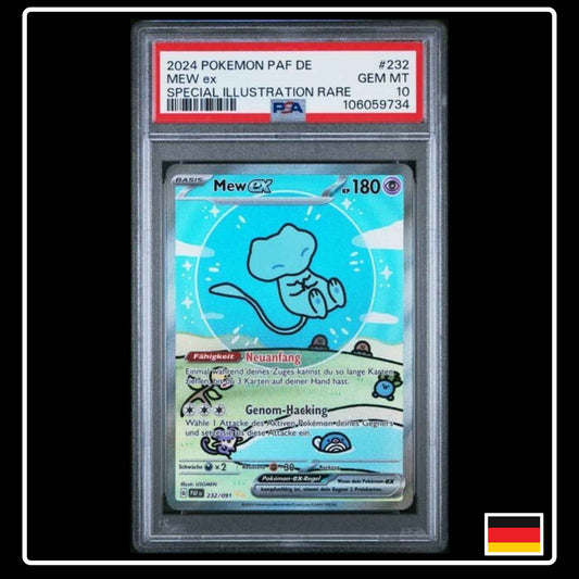 Mew ex Special Illustration Rare Pokemon Paldeas Schicksale PSA 10
