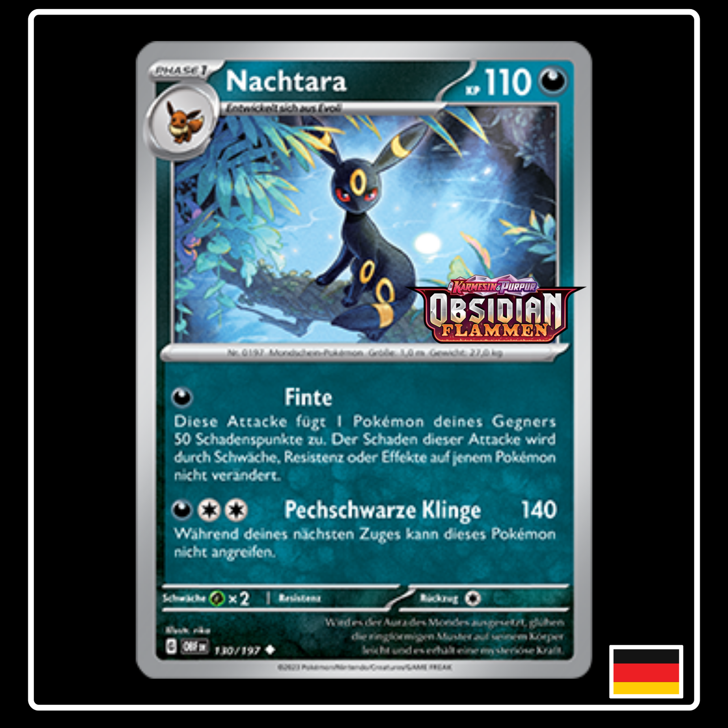 Nachtara PROMO STAMP 130/197 Obsidianflammen