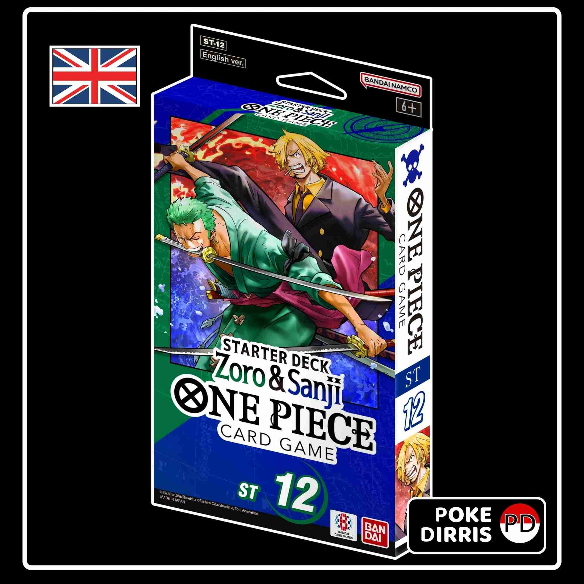 One Piece ST-12 Starter Deck mit Zorro und Sanji auf Englisch