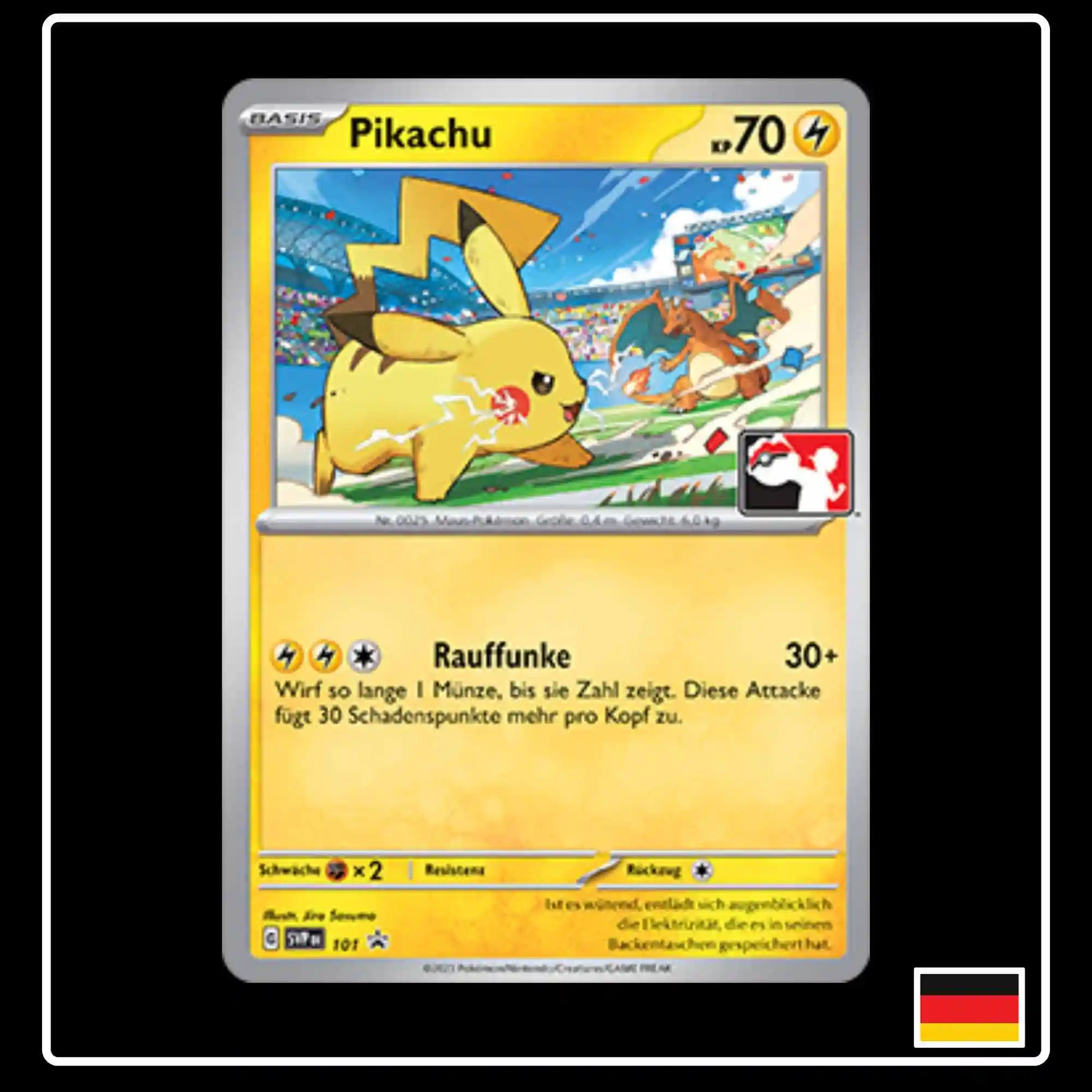 Pikachu SVP DE 101 Pokemon Promo Karte