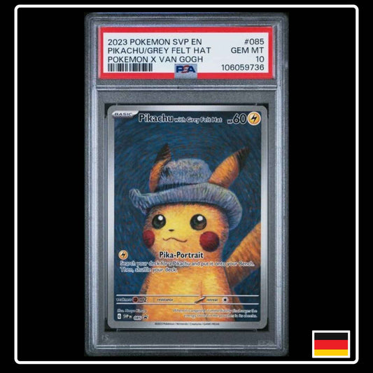 Pikachu van Gogh Pokemon Promo PSA 10
