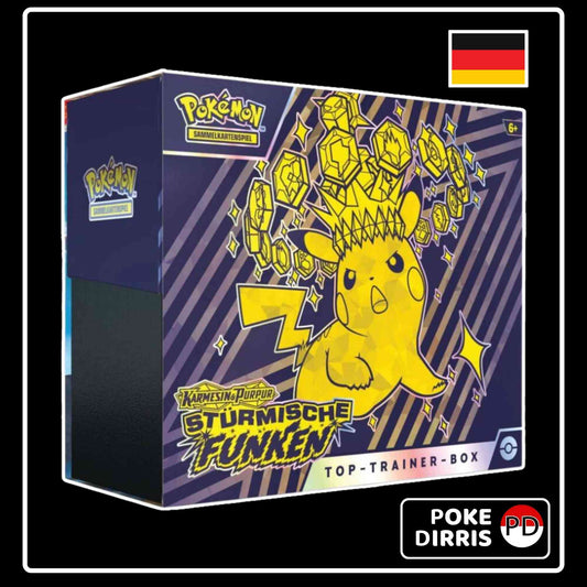 Pokemon TTB Stürmische Funken mit Pikachu Artwork