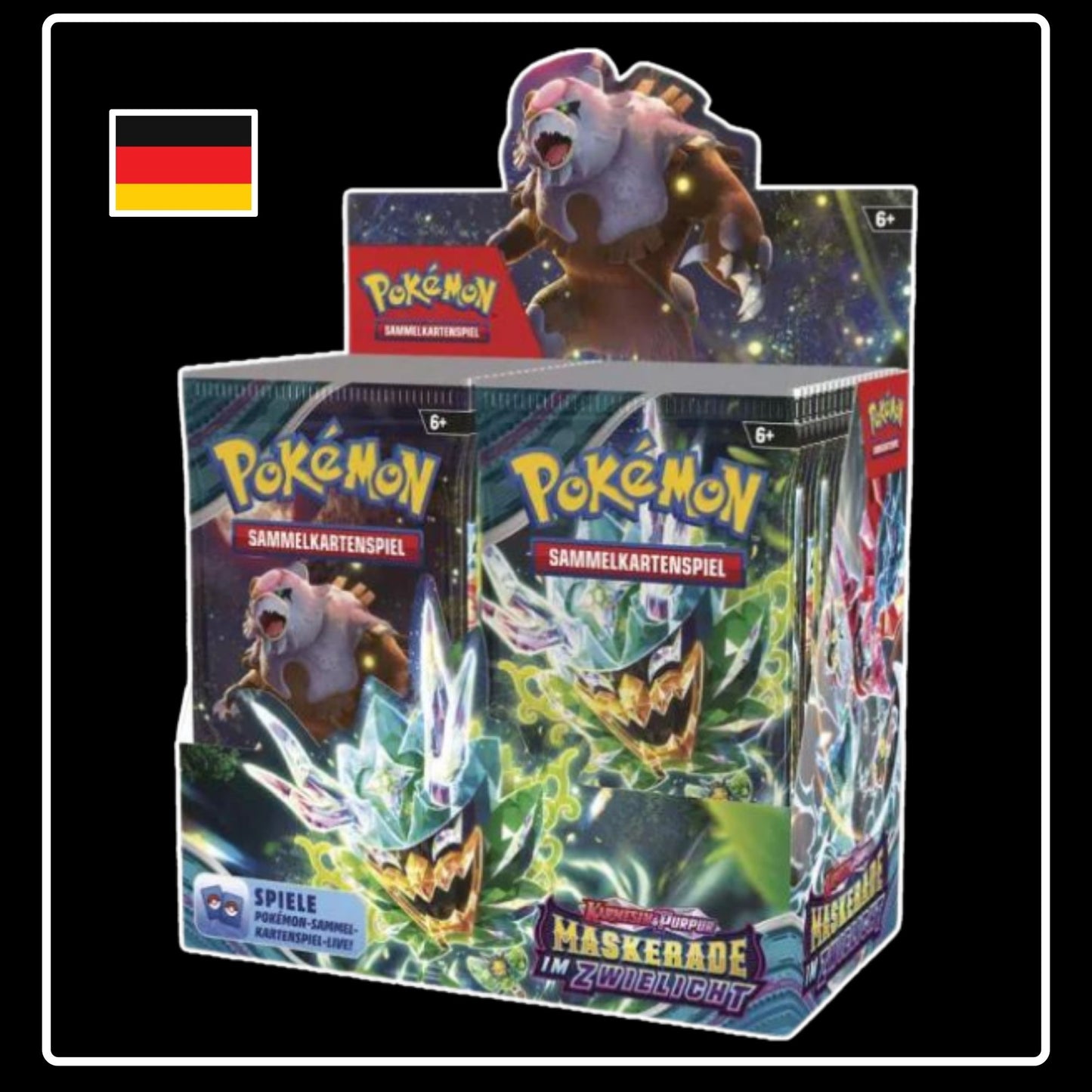 Pokemon Maskerade im Zwielicht Booster Box auf Deutsch