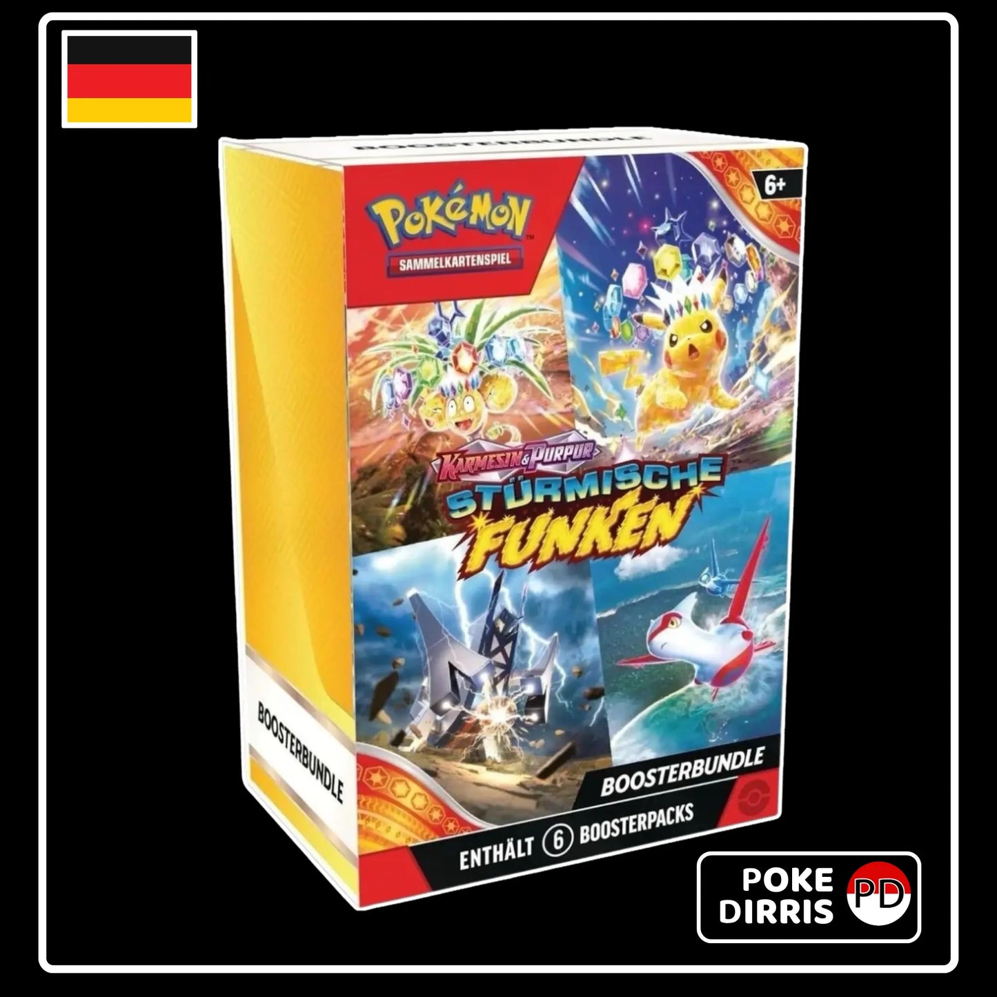 Pokemon Stürmische Funken Booster Bundle (DE)