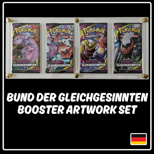 Pokemon Bund der Gleichgesinnten Booster Artwork Set (DE)