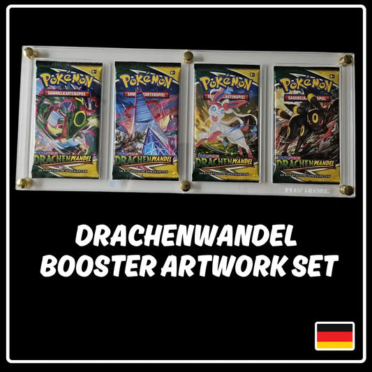 Pokemon Drachenwandel Booster Artwork Set (DE)