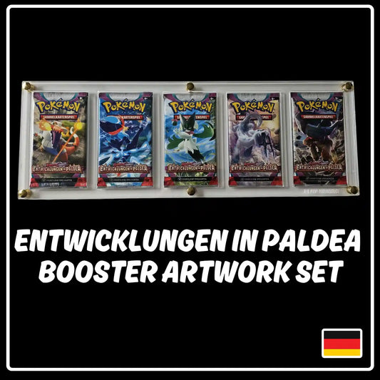 Pokemon Entwicklungen in Paldea Booster Artwork Set (DE)