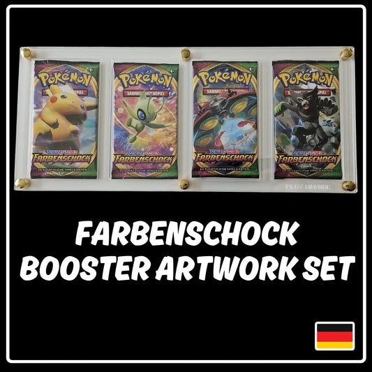 Pokemon Farbenschock Booster Artwork Set (DE)