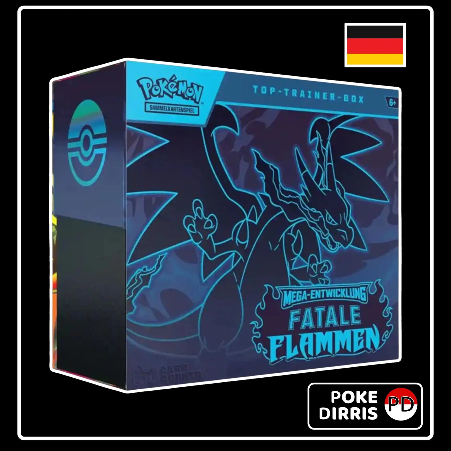 Pokemon Fatale Flammen Top Trainer Box (DE)