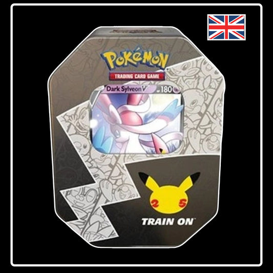 Pokémon Celebrations Tin Box Dark Sylveon V (EN)