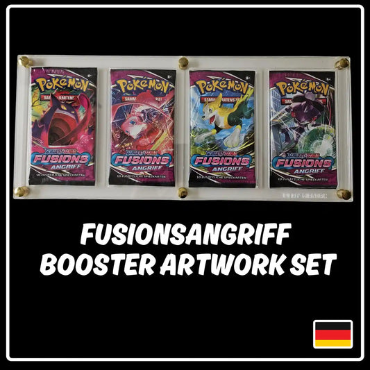 Pokemon Fusionsangriff Booster Artwork Set (DE)