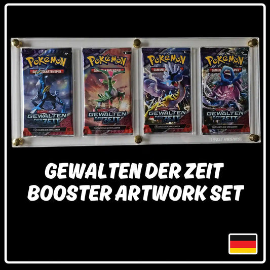 Pokemon Gewalten der Zeit Booster Artwork Set (DE)