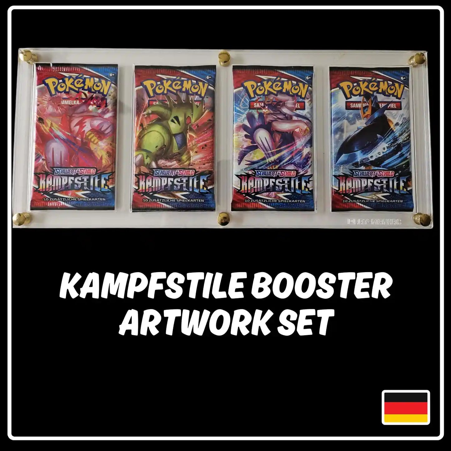 Pokemon Kampfstile Booster Artwork Set (DE)
