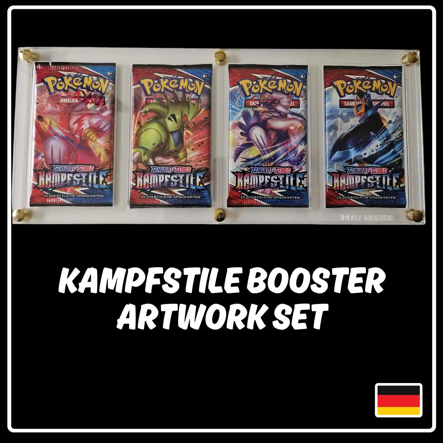 Pokemon Kampfstile Booster Artwork Set (DE)