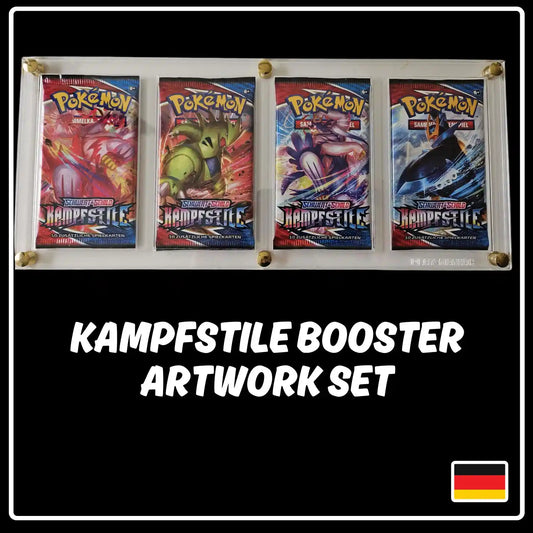 Pokemon Kampfstile Booster Artwork Set (DE)