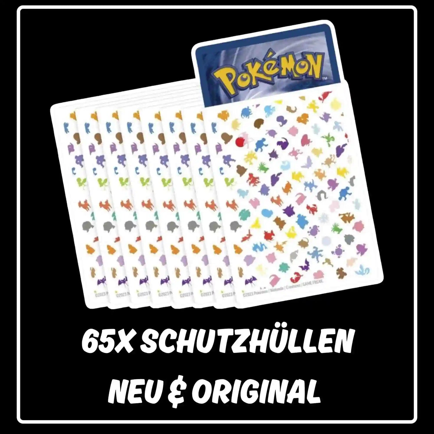 Pokemon 151 Top Trainer Box Schutzhüllen