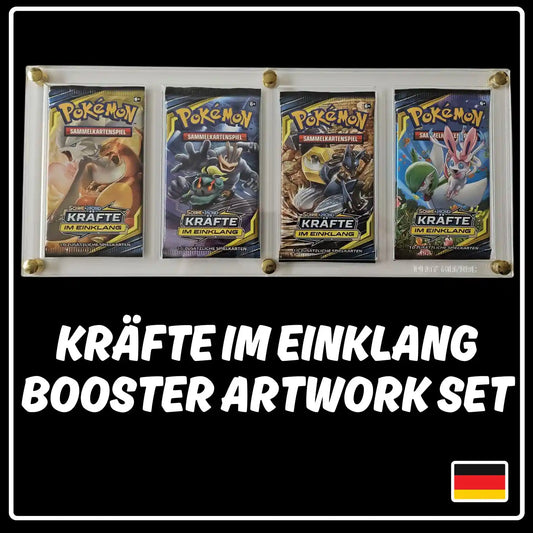 Pokemon Kräfte im Einklang Booster Artwork Set (DE)