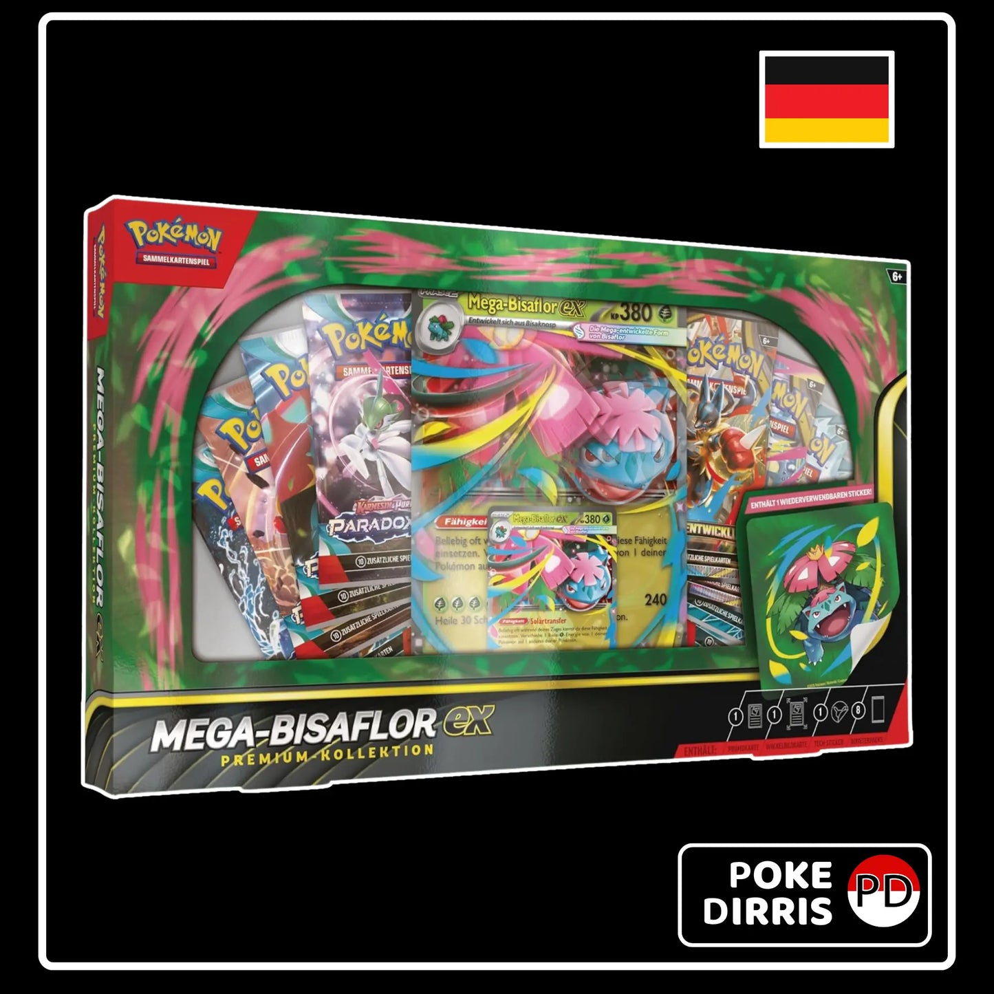Pokemon Mega Bisaflor ex Premium Kollektion (DE)