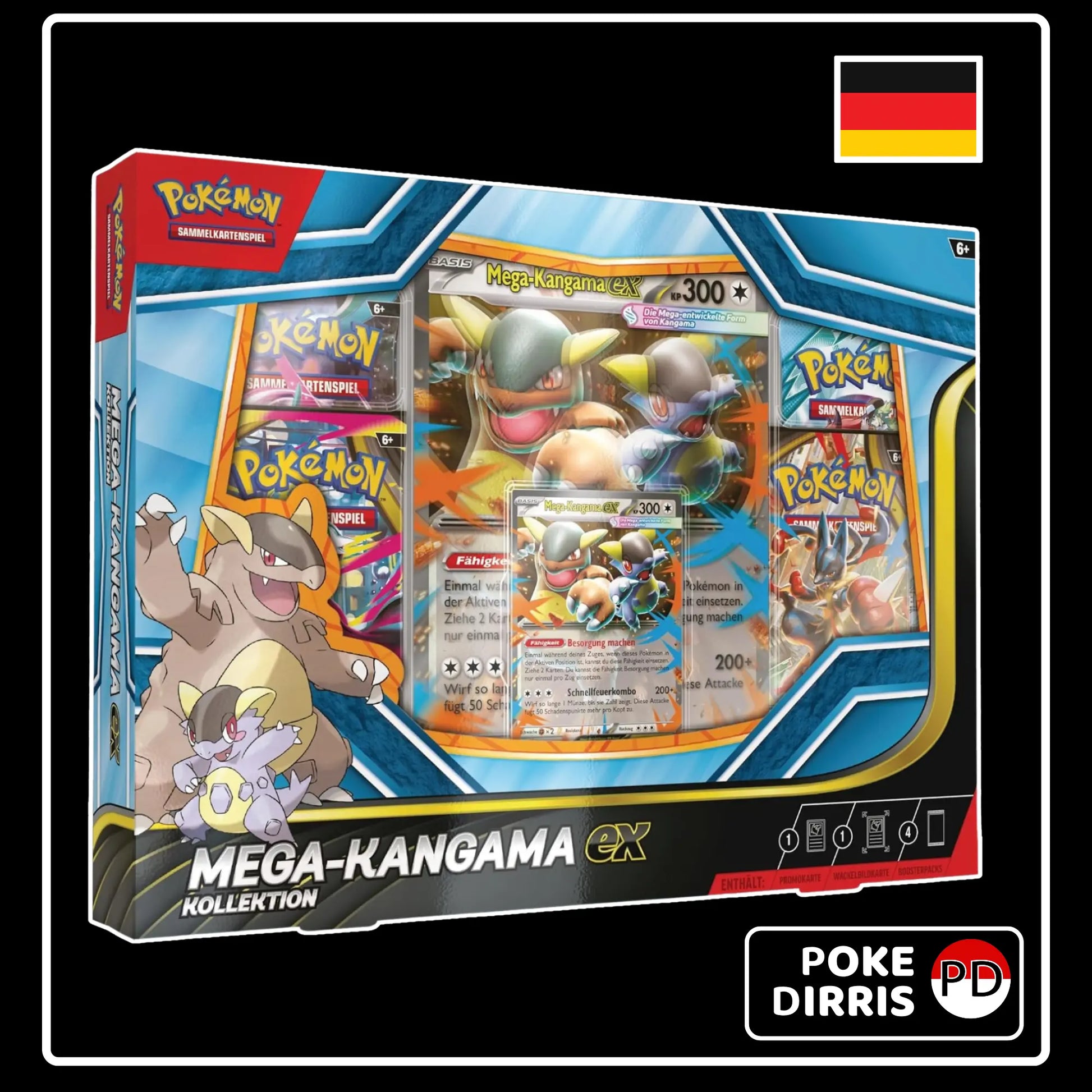 Pokemon Mega Kangama ex Kollektion (DE)