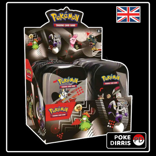 Pokemon Mini Tin Display Black Bolt & White Flare